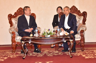 Lao Peace Committee Welcomes Chinese Development Delegation